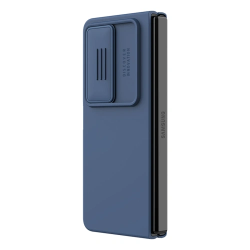 Etui Nillkin CamShield Silky Silicone Samsung Galaxy Z Fold 4 niebieskie