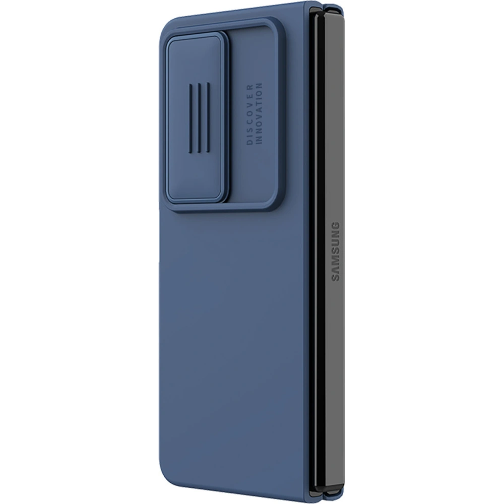 Hurtownia GSM - Etui Nillkin CamShield Silky Silicone Samsung Galaxy Z Fold 4 albastre - NLK1038 - {ean13} - Hurt