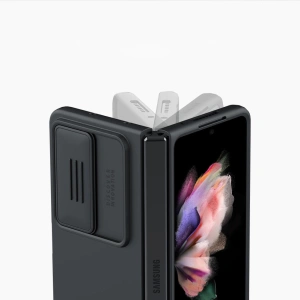 Wholesale Case Nillkin CamShield Silky Silicone Samsung Galaxy Z Fold 4 blue - NLK1038 - {ean13} - Hurt