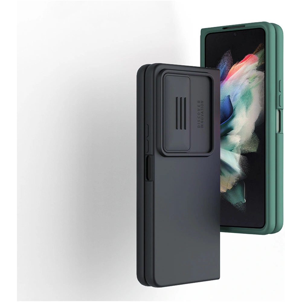 Hurtownia GSM - Etui Nillkin CamShield Silky Silicone Samsung Galaxy Z Fold 4 schwarze - NLK1039 - {ean13} - Hurt