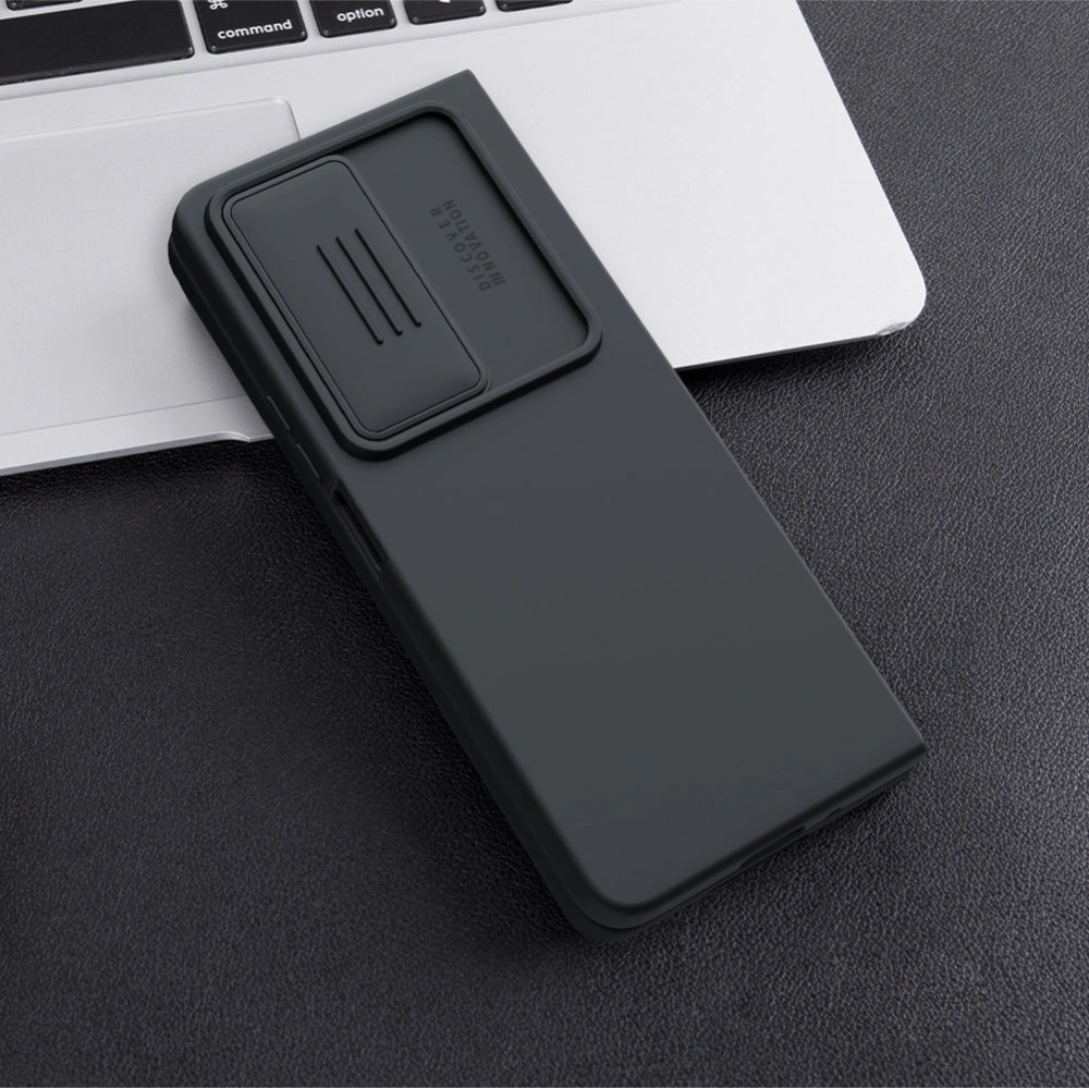Hurtownia GSM - Etui Nillkin CamShield Silky Silicone Samsung Galaxy Z Fold 4 černé - NLK1039 - {ean13} - Hurt
