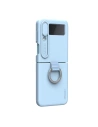 Hurtownia GSM - Etui Nillkin CamShield Silky Silicone Samsung Galaxy Z Flip 4 albastre - NLK1040 - {ean13} - Hurt