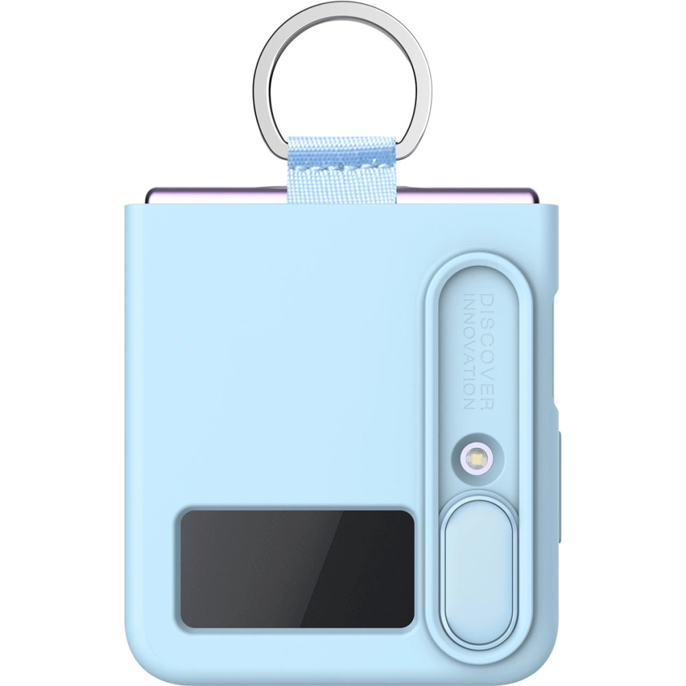 Hurtownia GSM - Etui Nillkin CamShield Silky Silicone Samsung Galaxy Z Flip 4 albastre - NLK1040 - {ean13} - Hurt