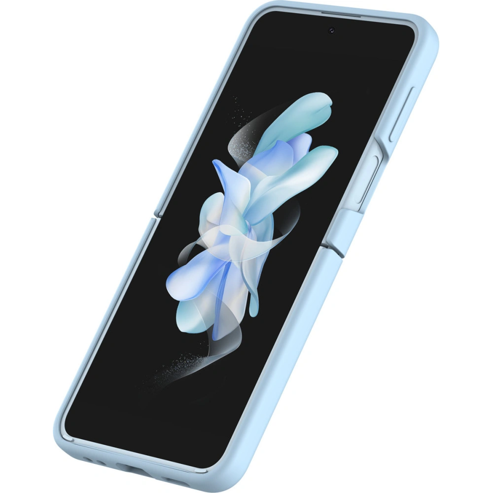 Hurtownia GSM - Etui Nillkin CamShield Silky Silicone Samsung Galaxy Z Flip 4 albastre - NLK1040 - {ean13} - Hurt