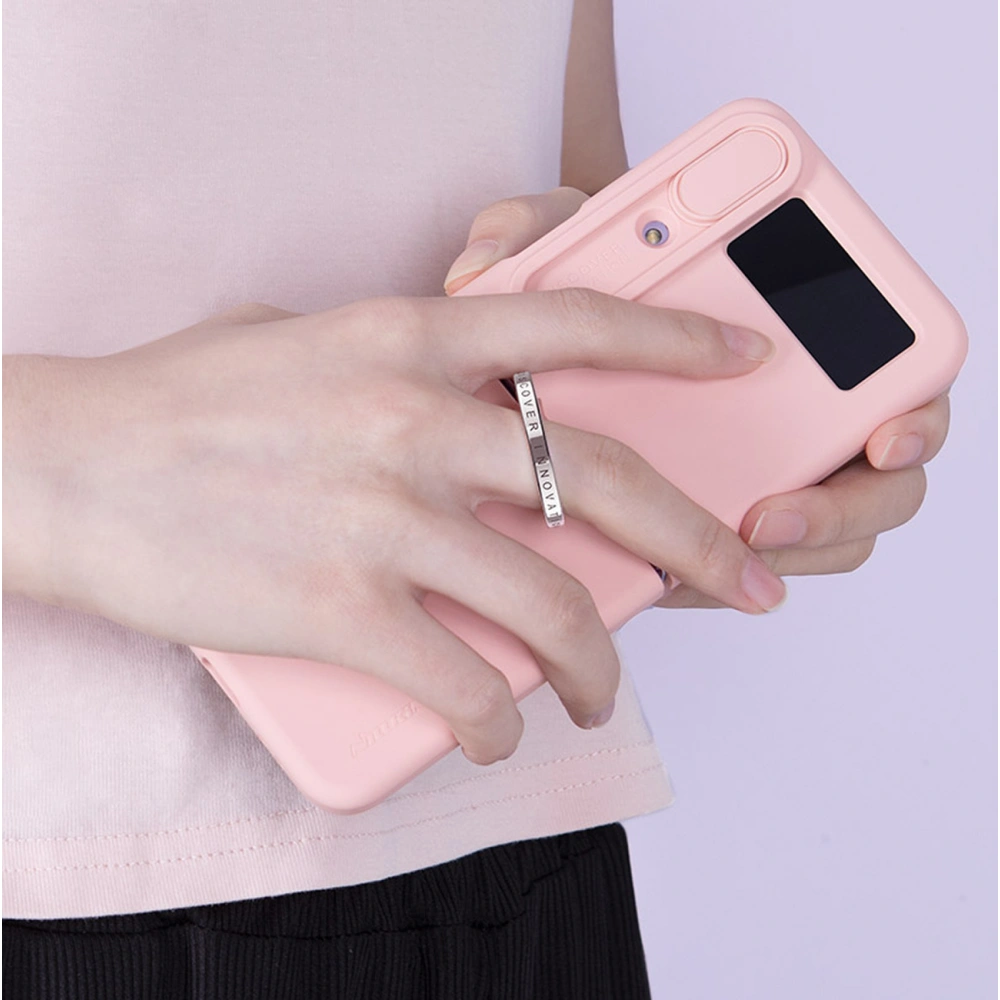 Hurtownia GSM - Etui Nillkin CamShield Silky Silicone Samsung Galaxy Z Flip 4 blaue - NLK1040 - {ean13} - Hurt