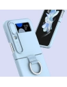 Hurtownia GSM - Etui Nillkin CamShield Silky Silicone Samsung Galaxy Z Flip 4 albastre - NLK1040 - {ean13} - Hurt