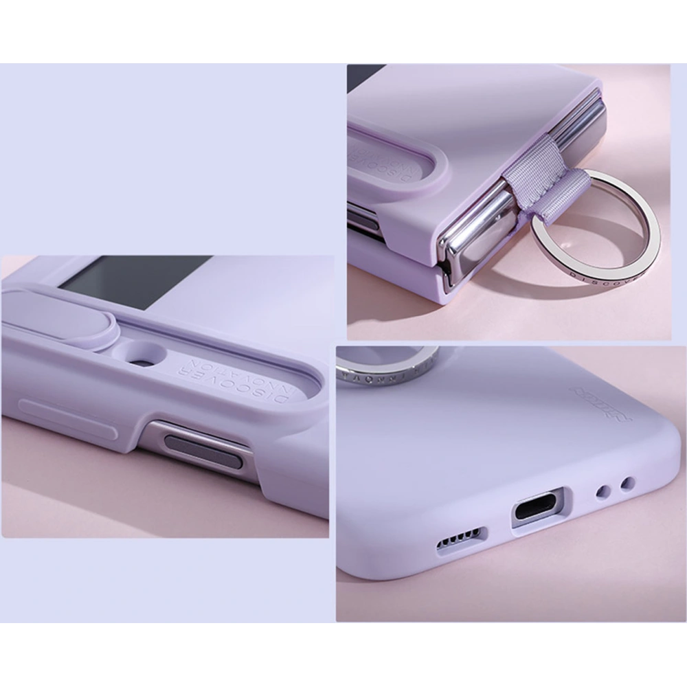 Hurtownia GSM - Etui Nillkin CamShield Silky Silicone Samsung Galaxy Z Flip 4 albastre - NLK1040 - {ean13} - Hurt