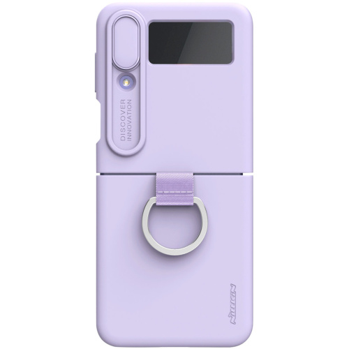 Nillkin Distributor - 6902048257269 - NLK1041 - Case Nillkin CamShield Silky Silicone Samsung Galaxy Z Flip 4 purple - B2B homescreen