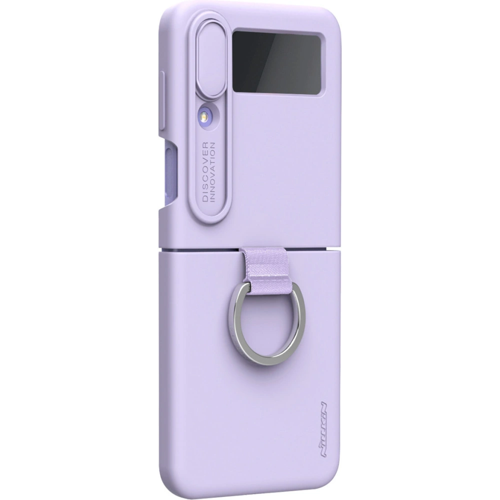 Hurtownia GSM - Etui Nillkin CamShield Silky Silicone Samsung Galaxy Z Flip 4 violet - NLK1041 - {ean13} - Hurt
