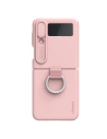 Wholesale Case Nillkin CamShield Silky Silicone Samsung Galaxy Z Flip 4 peach - NLK1042 - {ean13} - Hurt