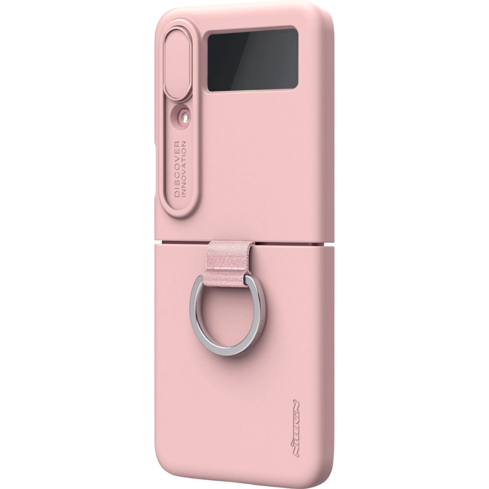 Hurtownia GSM - Etui Nillkin CamShield Silky Silicone Samsung Galaxy Z Flip 4 piersiciu - NLK1042 - {ean13} - Hurt