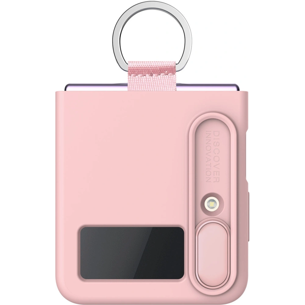 Hurtownia GSM - Etui Nillkin CamShield Silky Silicone Samsung Galaxy Z Flip 4 őszibarack színű - NLK1042 - {ean13} - Hurt
