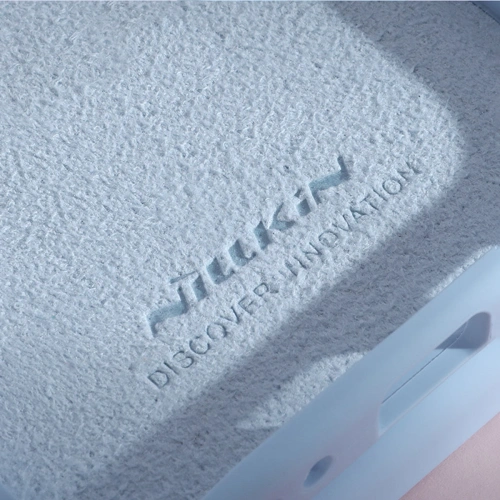 Etui Nillkin CamShield Silky Silicone Samsung Galaxy Z Flip 4 brzoskwiniowe