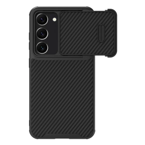 Hurtownia GSM - Etui Nillkin Fiber Sintetic S Samsung Galaxy S23+ Plus negru - NLK1045 - {ean13} - Hurt