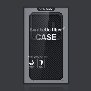 Hurtownia GSM - Etui Nillkin Fiber Sintetic S Samsung Galaxy S23+ Plus negru - NLK1045 - {ean13} - Hurt