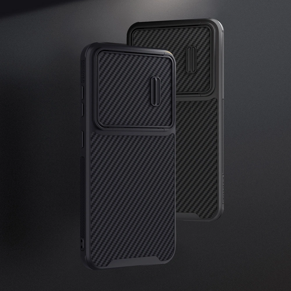 Hurtownia GSM - Etui Nillkin Synthetic Fiber S Samsung Galaxy S23+ Plus černé - NLK1045 - {ean13} - Hurt