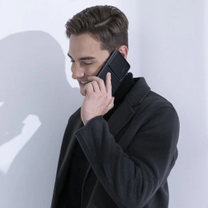 Hurtownia GSM - Etui Nillkin Fiber Sintetic S Samsung Galaxy S23+ Plus negru - NLK1045 - {ean13} - Hurt