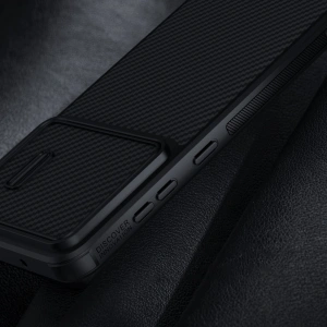Hurtownia GSM - Etui Nillkin Synthetic Fiber S Samsung Galaxy S23+ Plus czarne - NLK1045 - {ean13} - Hurt