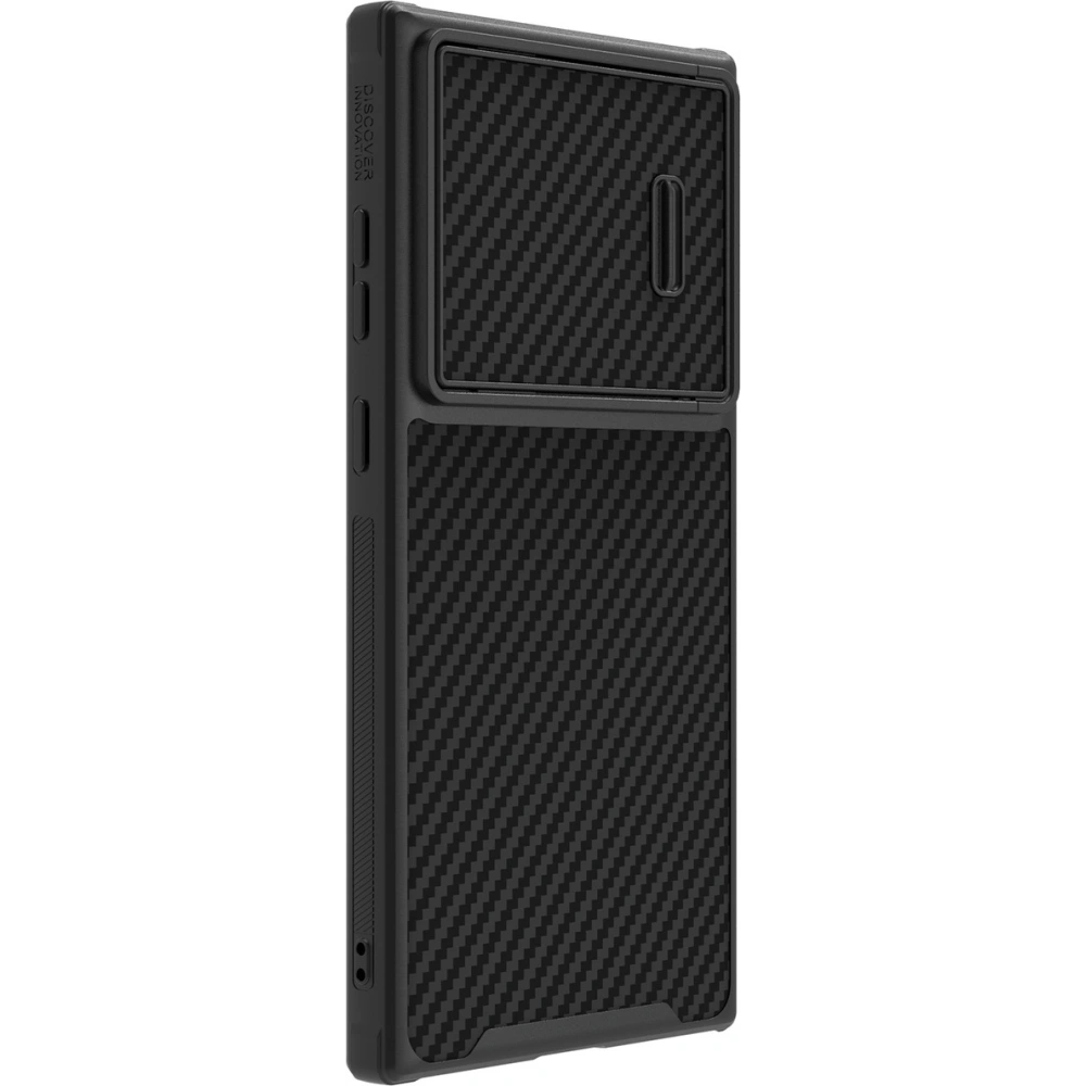 Hurtownia GSM - Etui Nillkin szintetikus szál S Samsung Galaxy S23 Ultra fekete - NLK1046 - {ean13} - Hurt