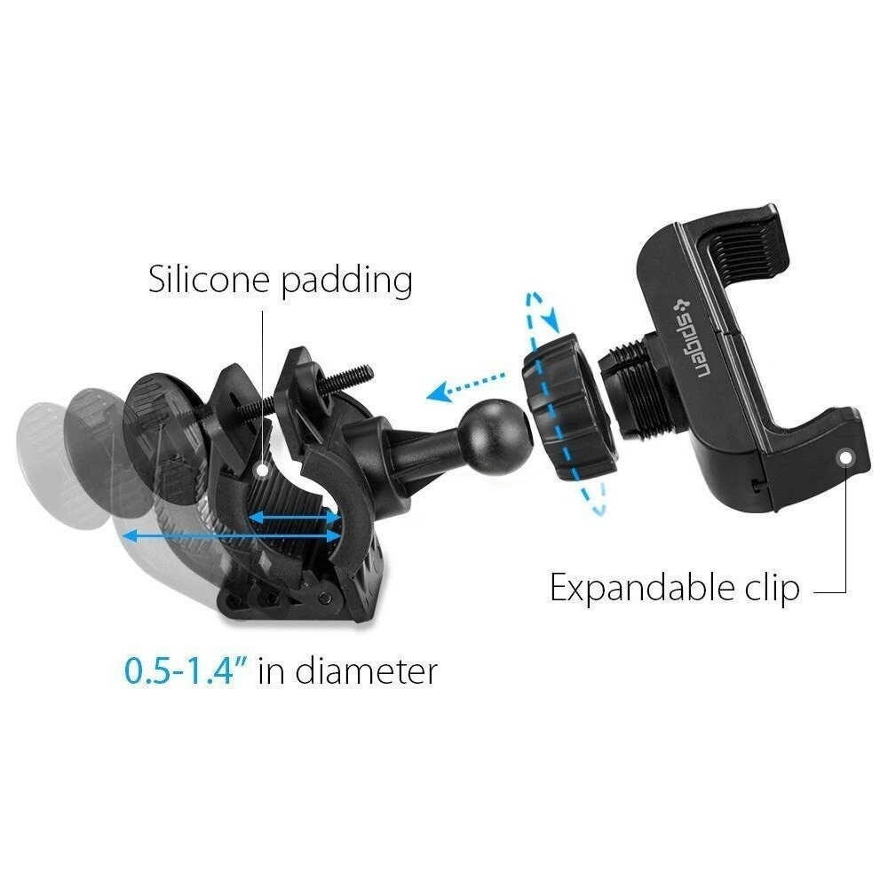 Hurtownia GSM - Uchwyt rowerový Spigen A250 Bike Mount Black - SPN570BLK - {ean13} - Hurt