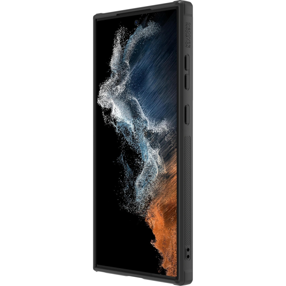 Hurtownia GSM - Etui Nillkin szintetikus szál S Samsung Galaxy S23 Ultra fekete - NLK1046 - {ean13} - Hurt