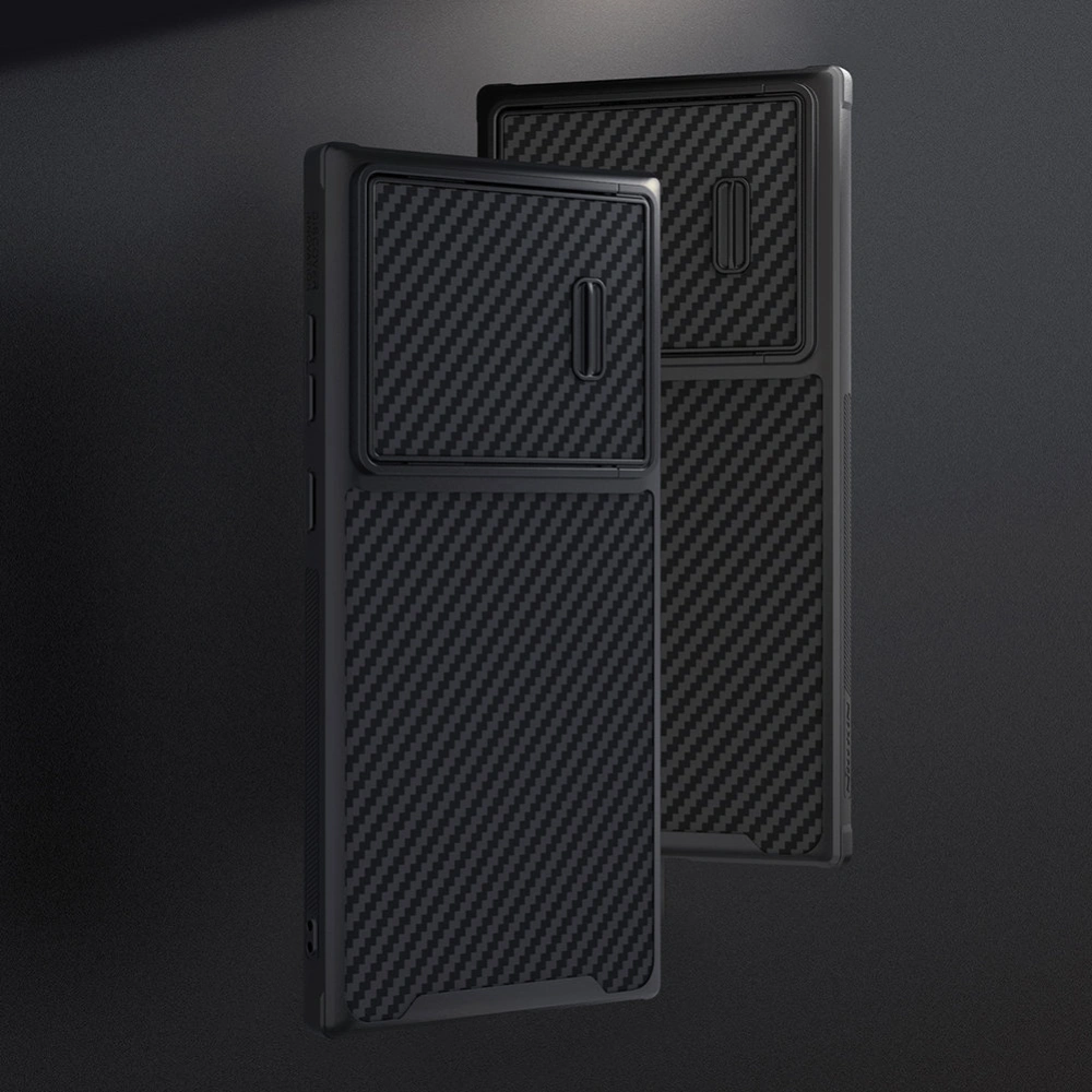 Hurtownia GSM - Etui Nillkin szintetikus szál S Samsung Galaxy S23 Ultra fekete - NLK1046 - {ean13} - Hurt
