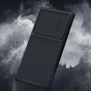 Wholesale Case Nillkin Synthetic Fiber S Samsung Galaxy S23 Ultra black - NLK1046 - {ean13} - Hurt