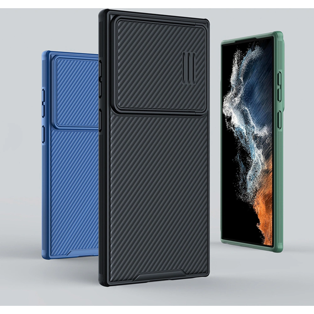Hurtownia GSM - Etui Nillkin CamShield S Samsung Galaxy S23 Ultra zöld - NLK1047 - {ean13} - Hurt
