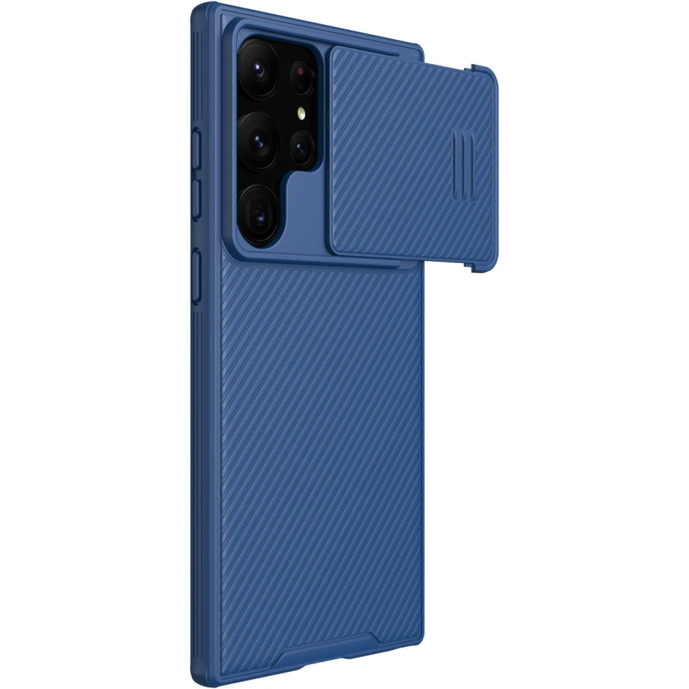 Hurtownia GSM - Etui Nillkin CamShield S Samsung Galaxy S23 Ultra modré - NLK1048 - {ean13} - Hurt