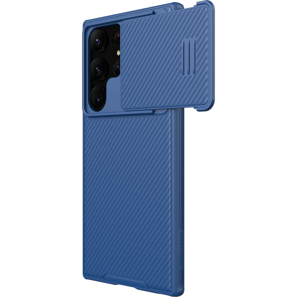 Hurtownia GSM - Etui Nillkin CamShield S Samsung Galaxy S23 Ultra modré - NLK1048 - {ean13} - Hurt