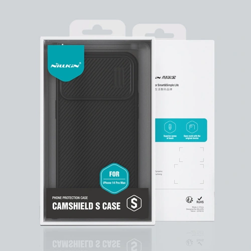 Etui Nillkin CamShield S Apple iPhone 14 Pro Max zielone