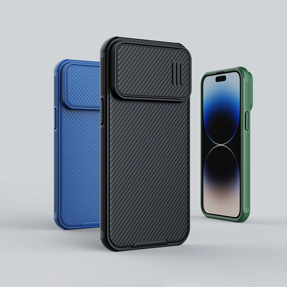 Hurtownia GSM - Etui Nillkin CamShield S Apple iPhone 14 Pro Max zelené - NLK1050 - {ean13} - Hurt
