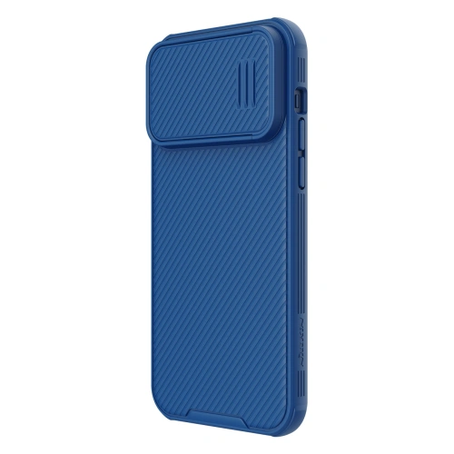 Etui Nillkin CamShield S Apple iPhone 14 Pro Max niebieskie