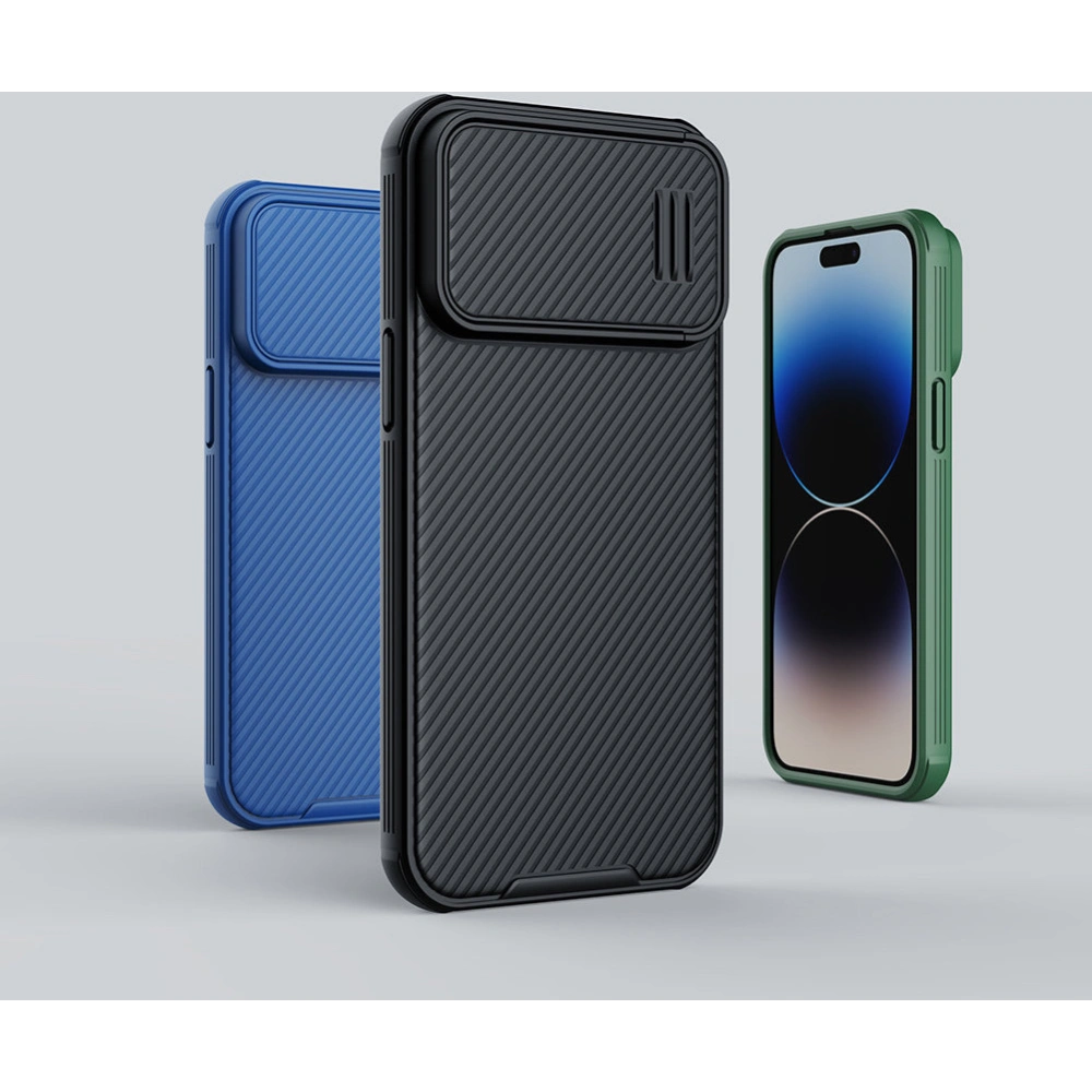 Hurtownia GSM - Etui Nillkin CamShield S Apple iPhone 14 Pro Max modré - NLK1051 - {ean13} - Hurt