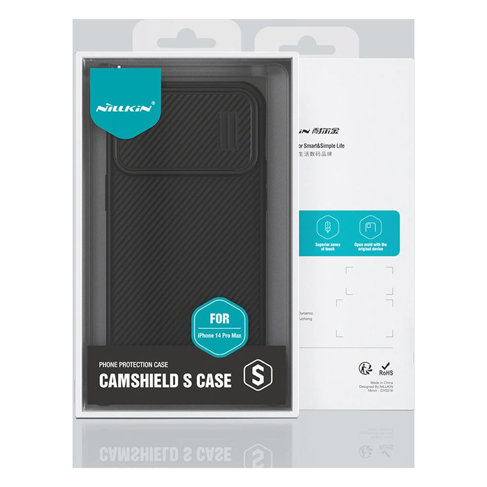 Hurtownia GSM - Etui Nillkin CamShield S Apple iPhone 14 Pro Max fekete - NLK1052 - {ean13} - Hurt