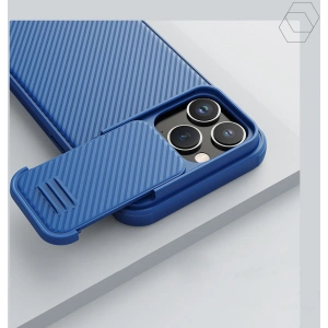Etui Nillkin CamShield S Apple iPhone 14 Pro Max fioletowe