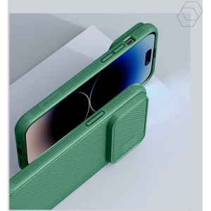Etui Nillkin CamShield S Apple iPhone 14 Pro Max fioletowe