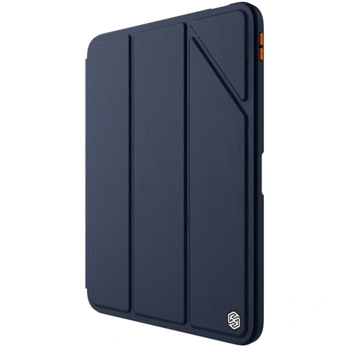 Etui Nillkin Bevel Leather Apple iPad 10.9" 2022 / 11" 2025 niebieskie