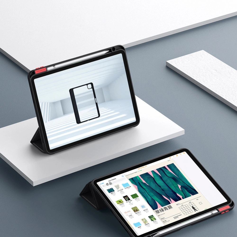 Hurtownia GSM - Etui Nillkin Bevel Leather Apple iPad 10.9 2022 (10. generace) černé - NLK1056 - {ean13} - Hurt