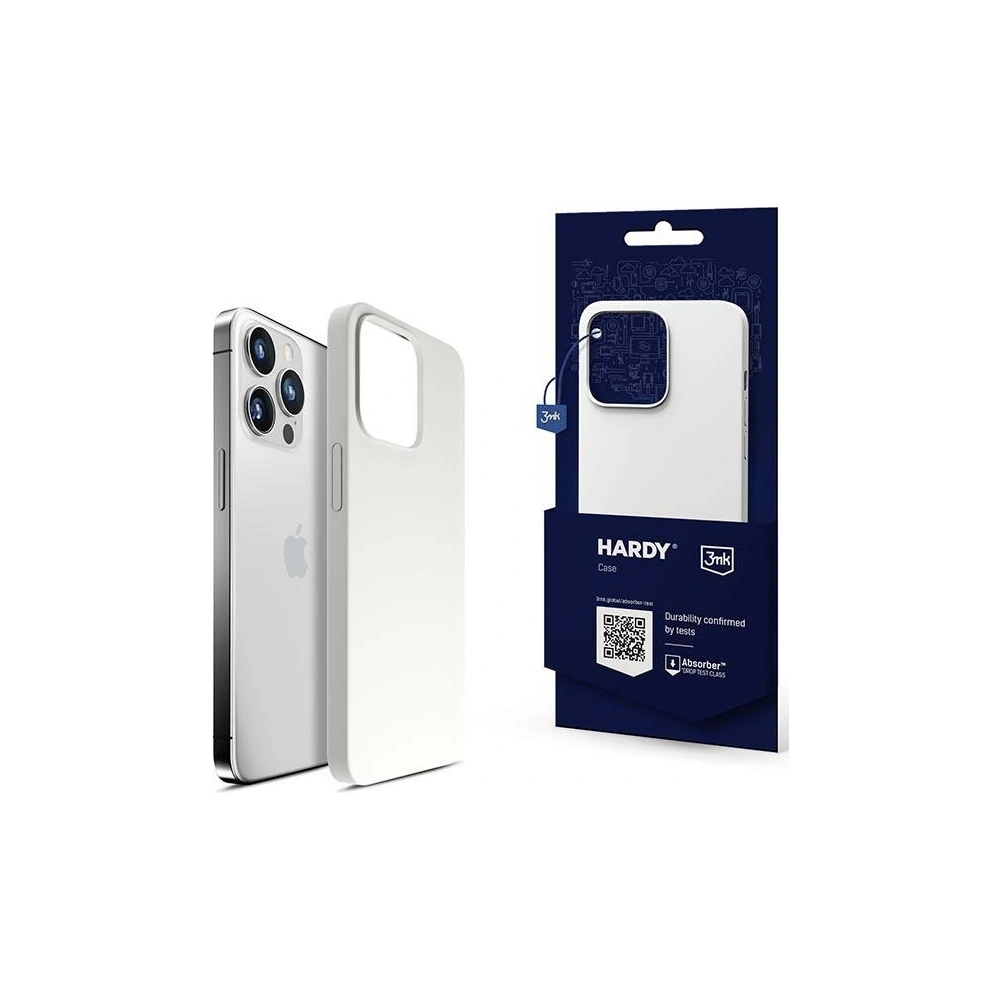 Hurtownia GSM - Etui 3MK Hardy Case MagSafe Apple iPhone 13 Pro stříbrno-bílý/silver-white - 3MK4672 - {ean13} - Hurt