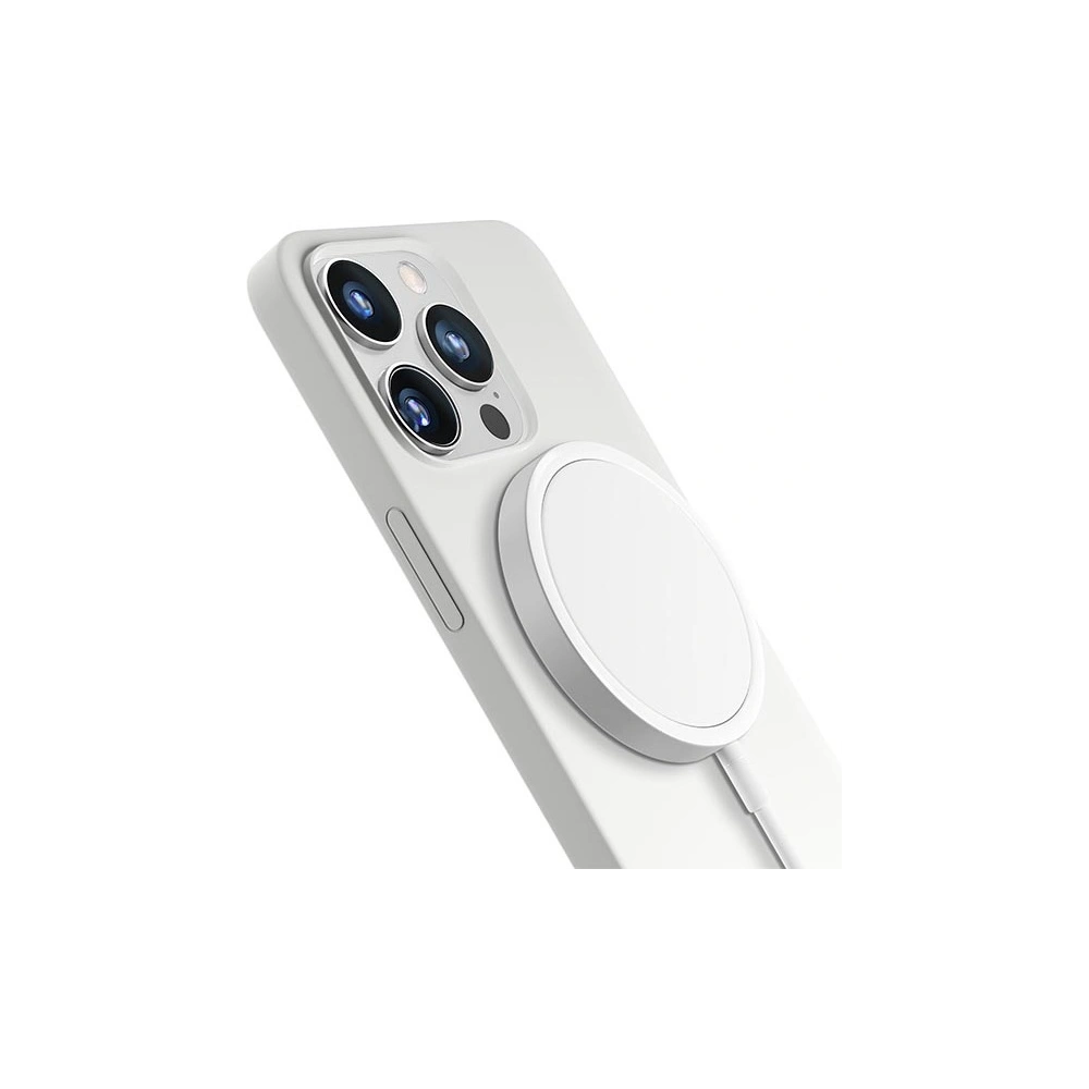 Hurtownia GSM - Etui 3MK Hardy Case MagSafe Apple iPhone 13 Pro stříbrno-bílý/silver-white - 3MK4672 - {ean13} - Hurt