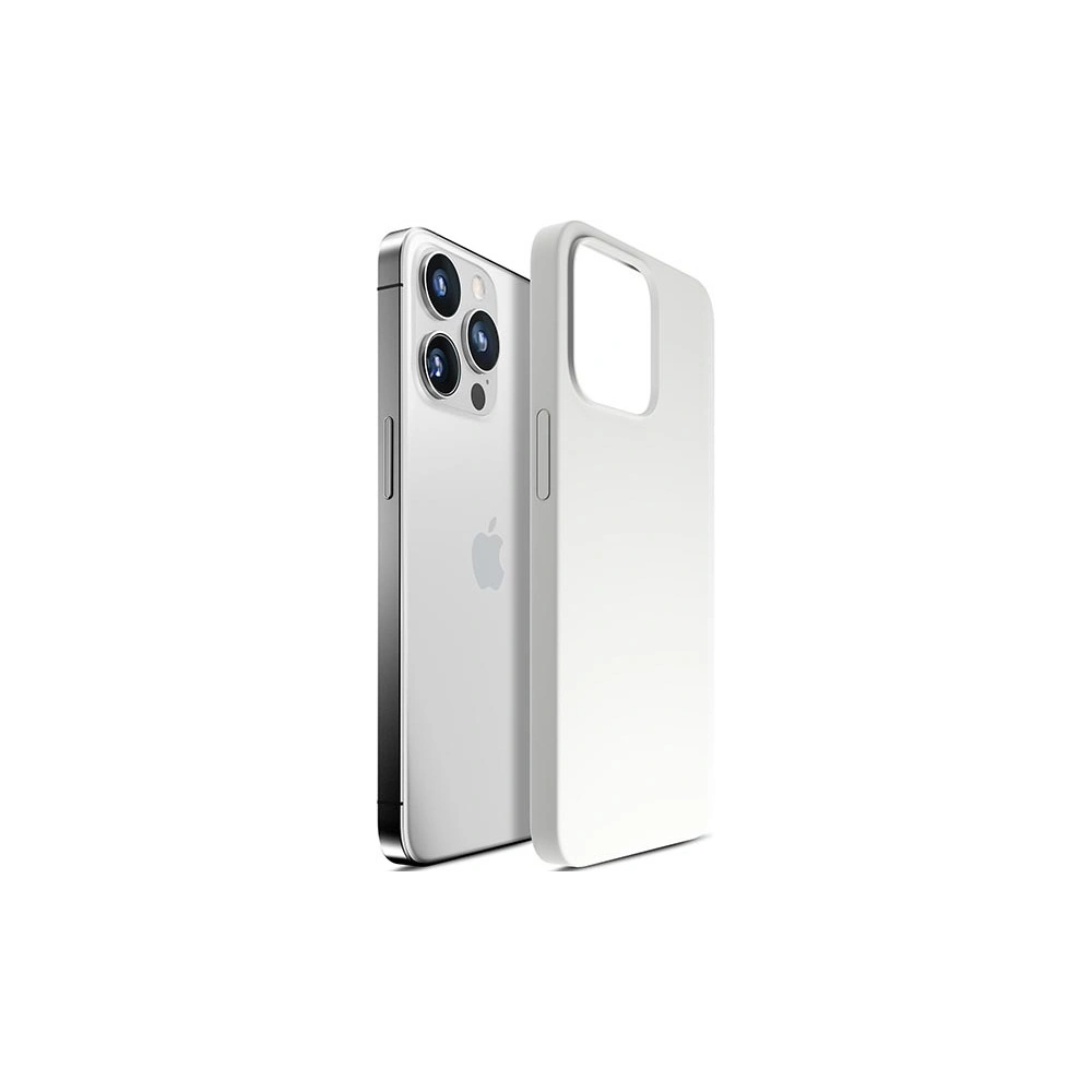 Hurtownia GSM - Etui 3MK Hardy Case MagSafe Apple iPhone 13 Pro stříbrno-bílý/silver-white - 3MK4672 - {ean13} - Hurt