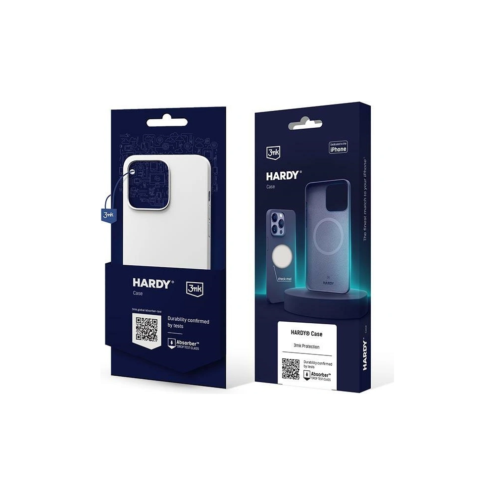 Hurtownia GSM - Etui 3MK Hardy Case MagSafe Apple iPhone 13 Pro stříbrno-bílý/silver-white - 3MK4672 - {ean13} - Hurt