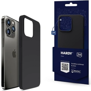 Etui 3MK Hardy Case MagSafe Apple iPhone 13 Pro szaro-czarny/graphite gray-black