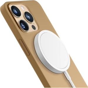 Etui 3MK Hardy Case MagSafe Apple iPhone 13 Pro złoty/gold