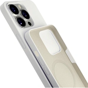 Hurtownia GSM - Etui 3MK Hardy Case MagSafe Apple iPhone 13 Pro Max stříbrno-bílý/silver-white - 3MK4677 - {ean13} - Hurt