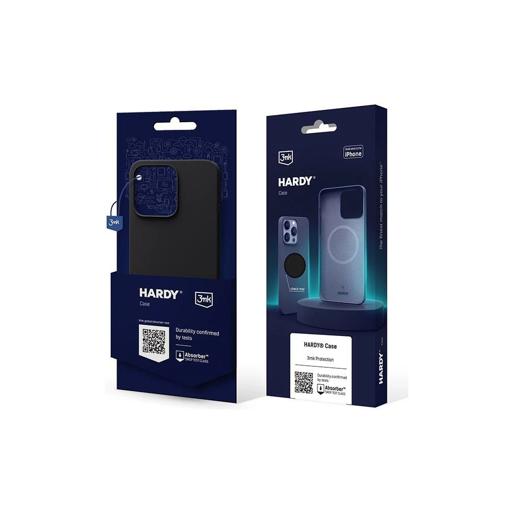 Hurtownia GSM - Etui 3MK Hardy Case MagSafe Apple iPhone 13 Pro Max šedo-černý/graphite gray-black - 3MK4678 - {ean13} - Hurt
