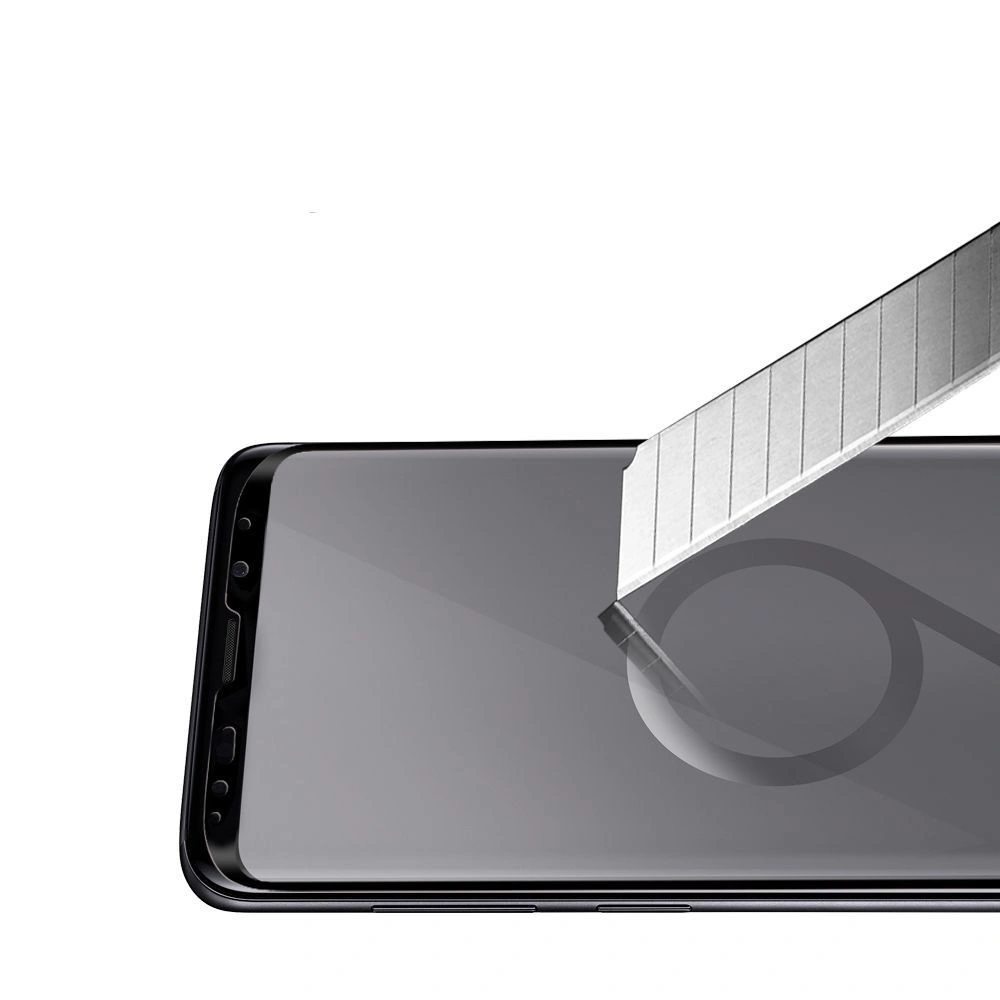 Hurtownia GSM - Spigen Sticlă temperată GLAS.tR Caz Friendly Galaxy S9+ Plus Negru - SPN583 - {ean13} - Hurt
