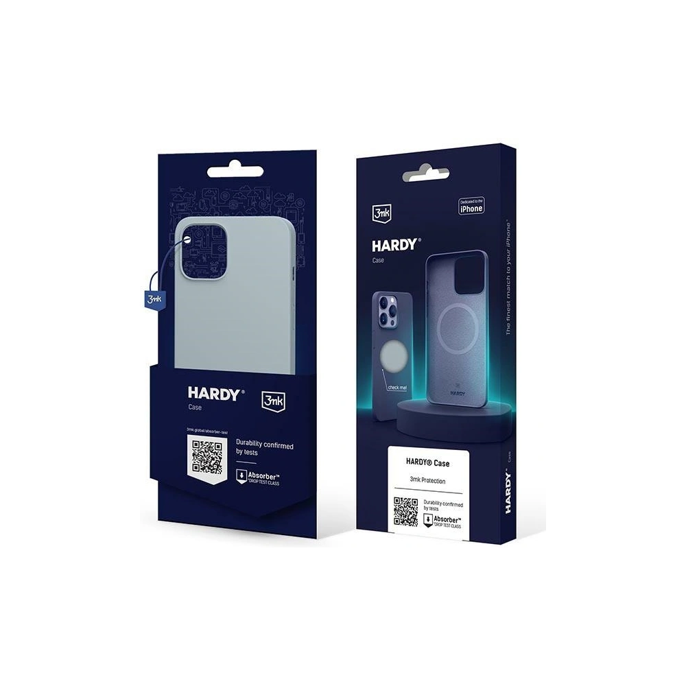 Hurtownia GSM - Etui 3MK Hardy Case MagSafe Apple iPhone 14 Plus / 15 Plus albastru/sierra blue - 3MK4687 - {ean13} - Hurt