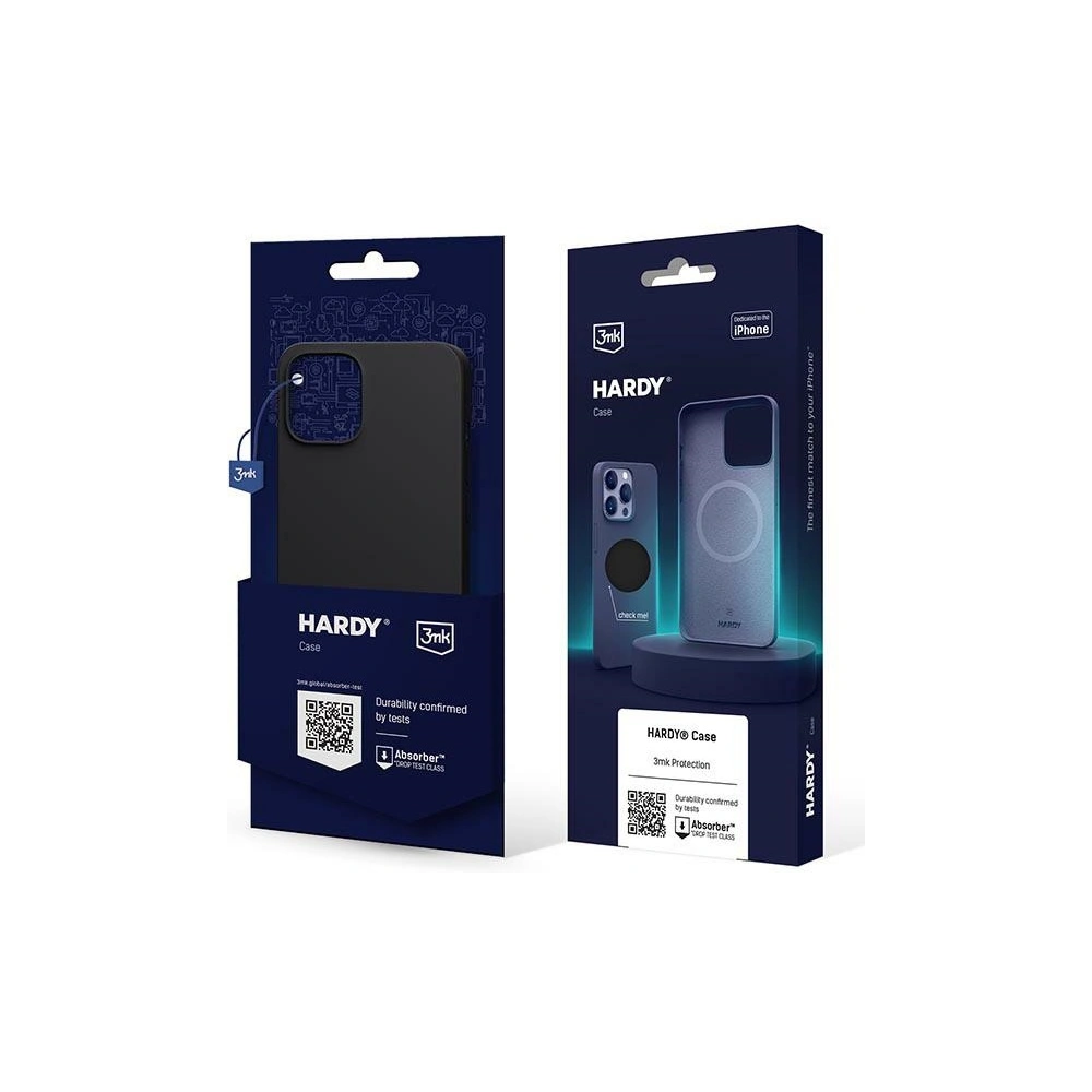 Hurtownia GSM - Etui 3MK Hardy Case MagSafe Apple iPhone 14 Plus / 15 Plus gri/graphit - 3MK4690 - {ean13} - Hurt